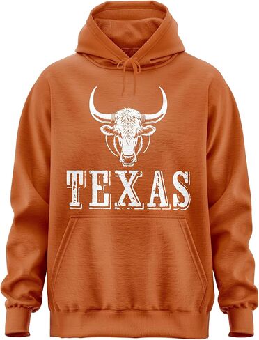Hoodie Texas Longhorn ، سترة مقنعين لكرة القدم أوستن للرجال للجنسين in Saudi Arabia