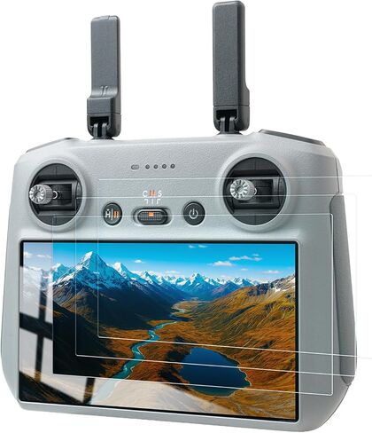 واقي شاشة عالي الدقة لـ DJI Mini 4 Pro/Mavic 3 Pro/Mini 3 / Air 3s/Air 3/Mini 3/Mini 3 Pro/Mavic 3 ملحقات الطائرة بدون طيار مع وحدة تحكم عن بعد DJI RC/RC 2 (3 عبوات) in Saudi Arabia