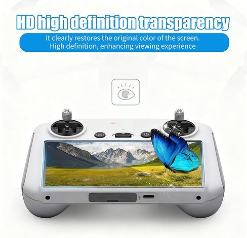 واقي شاشة عالي الدقة لـ DJI Mini 4 Pro/Mavic 3 Pro/Mini 3 / Air 3s/Air 3/Mini 3/Mini 3 Pro/Mavic 3 ملحقات الطائرة بدون طيار مع وحدة تحكم عن بعد DJI RC/RC 2 (3 عبوات) in Saudi Arabia