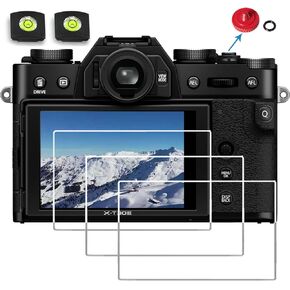 X-T30 III Screen Protector for Fujifilm Fuji X-T30 III,Anti-scratch Tempered Glass Hard Film Red Metal Shutter Release Button level cover in Saudi Arabia