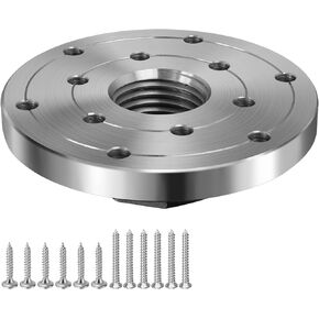 4 "غطاء مخرطة النجارة ، غطاء فولاذي لمخرطة الخشب ، 1-1/4" x8TPI خيط المغزل ، ملحقات مخرطة الخشب in Kuwait