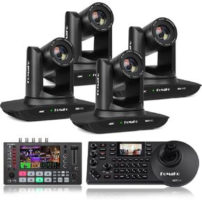 كاميرا FoMaKo K30NS 4K 30x بتكبير بصري PTZ مع NDI 6 وNDI HX3، الجيل الثالث من التتبع التلقائي AI، للتدريب الطبي المباشر بما في ذلك الجراحة الحية والندوات الطبية (K30NSX4+M4+KC608 Pro) in Kuwait