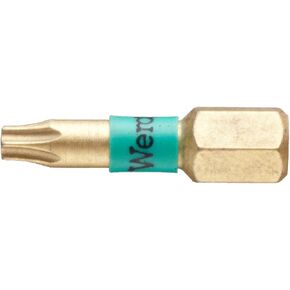 Wera Series 1 867/1 BDC لقمة مطلية بالماس، TORX TX 15 رأس × 1/4 بوصة محرك in Kuwait