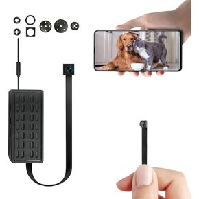 4K لتقوم بها بنفسك وحدة كاميرا صغيرة كاميرا أمان WiFi صغيرة كاميرا مربية لاسلكية صغيرة HD كاميرا تجسس للمنزل داخلي وخارجي in Kuwait