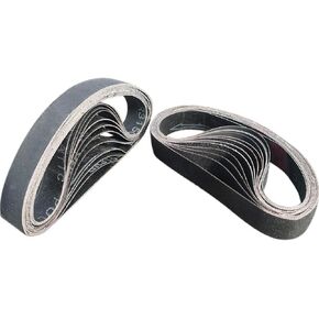 12 PCS 4 x 36 Inch Silicon Carbide Sanding Belts Assortment- 80, 120, 240, 400, 800, 1000 Grits Premium Sander Belts For Knife Sharpening and Metalworking in Kuwait