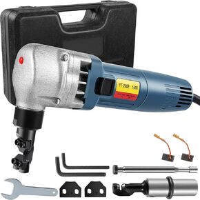 VEVOR Cordless Metal Nibbler, with 20 V 4000 mAh Battery, 2200 RPM Efficient Brushless Motor, Electric Nibbler Metal Cutter with Plastic Carrying Case for Cutting Steel Sheet and Aluminum Sheet in Kuwait