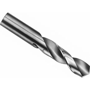 600 Series High-Speed Steel Screw Machine Length Drill Bit, Uncoated (Bright) Finish, Round Shank, Spiral Flute, 118 Degrees Conventional Point, 3/4" Size in Saudi Arabia