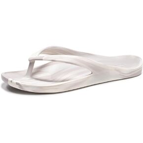 FITORY EVA Flip Flops for Women and Men with Arch Support, Unisex Slip on Summer Thong Sandals, Lightweight and Comfortable Shoes for Beach, Shower, Pool and Casual Walking Size 6-15 in Kuwait