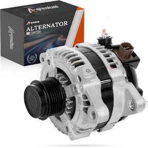 Alternator for 2011-2013 Chrysler 200, 2007-2010 Sebring, 2007-2017 Compass Patriot, 2008-2013 Avenger, 2007-2012 Caliber Replaces OEM 4801323AB 4801323AC 4801323AD in Kuwait