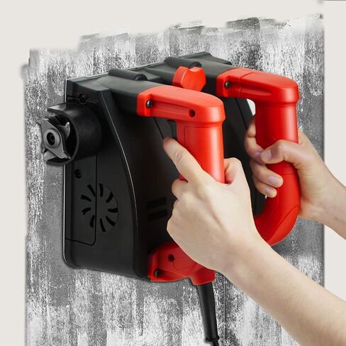 Electric Wall Planer,Handheld Wall Shovel for Painting Prep Wallpaper Scraper, Concrete Planer Wall Scraper Machine for Wallpaper Paint Putty,110V,90° Side Blade, No Dead Angle in Saudi Arabia