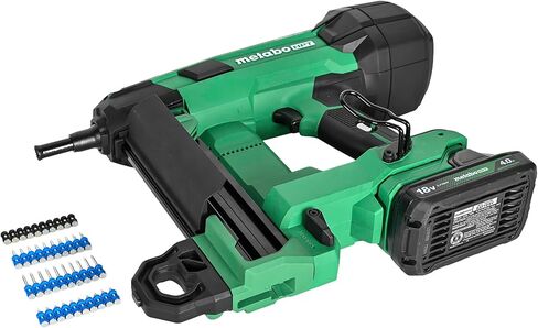 Metabo HPT 18V Cordless Concrete Pin Nailer Kit, Highest Impact Energy in its Class (110 Joules), Compatible with Other Brands Pins, 1/2-Inch to 1-9/16-Inch Nail Length, NC1840DA in Saudi Arabia