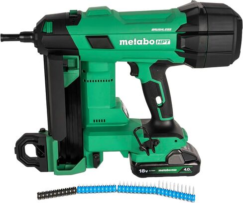 Metabo HPT 18V Cordless Concrete Pin Nailer Kit, Highest Impact Energy in its Class (110 Joules), Compatible with Other Brands Pins, 1/2-Inch to 1-9/16-Inch Nail Length, NC1840DA in Saudi Arabia