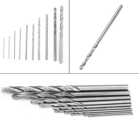 10pcs Twist Drill Bits, for Most Drilling Jobs and Materials, High Speed Steel Drill Bits in Saudi Arabia