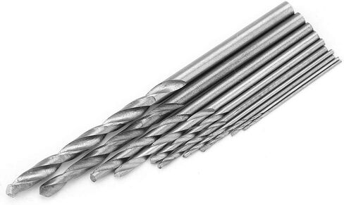 10pcs Twist Drill Bits, for Most Drilling Jobs and Materials, High Speed Steel Drill Bits in Saudi Arabia