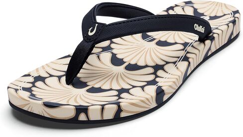 OLUKAI Uiki Women's Beach Sandal, Quick-Dry Flip-Flop Slides, Water Resistant, Wet Grip Soles & Compression Molded Footbed in Saudi Arabia