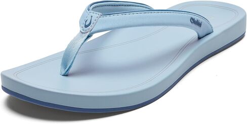 OLUKAI Uiki Women's Beach Sandal, Quick-Dry Flip-Flop Slides, Water Resistant, Wet Grip Soles & Compression Molded Footbed in Saudi Arabia