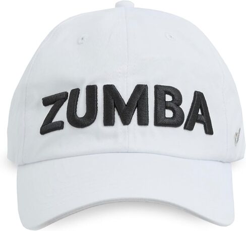 ZUMBA Hat for Women – Black Hat Women Baseball Cap – Adjustable Cute Workout Cap with Embroidered Logo for Gym, Fitness, Fashion, Everyday Wear, and Stylish Unisex Look for Men in Saudi Arabia