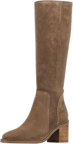 Aquatalia Women's Jasmina Boots, Suede upper, fabric lining, round toe, rubber outsole. in Saudi Arabia