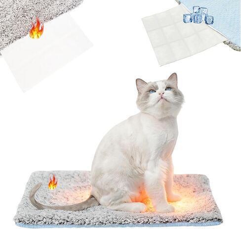 Pet Cooling Mat, Reversible Ice Pad for Dogs and Cats, Machine Washable, Light Blue in Saudi Arabia