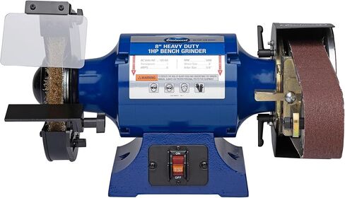 Eastwood Versa Grind 2 X 36 Belt Grinder Attachment and 1 HP Bench Grinder Kit | Industrial Grade High Precision Bench Grinder | Fits on Bench Grinders with a 5/8"D Shaft | 3450-3600 RPM Motor Speed in Saudi Arabia