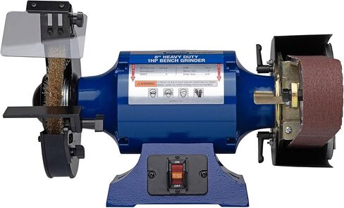 Eastwood Versa Grind 2 X 36 Belt Grinder Attachment and 1 HP Bench Grinder Kit | Industrial Grade High Precision Bench Grinder | Fits on Bench Grinders with a 5/8"D Shaft | 3450-3600 RPM Motor Speed in Saudi Arabia