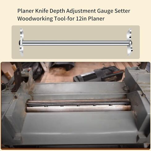 Portable Planer Blade Setting Gauge Compatible With Delta 12 Inches Portable Planers 22-540 Type 1&2 & TP300 Planer Knife Setting Jig Jointer Depth Adjustment Gauge, Woodworking Tool Planer Positioner in Saudi Arabia