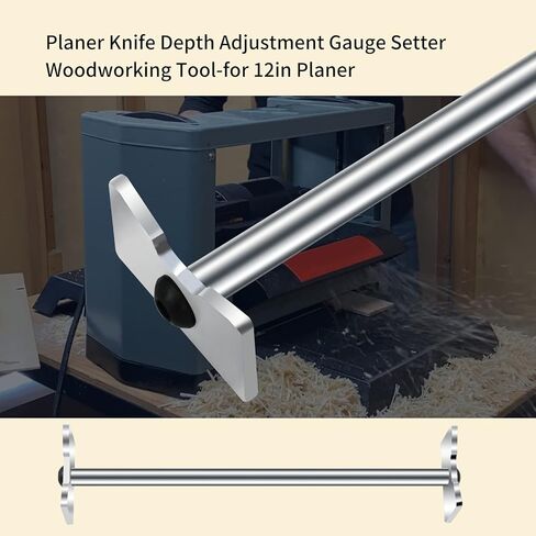 Portable Planer Blade Setting Gauge Compatible With Delta 12 Inches Portable Planers 22-540 Type 1&2 & TP300 Planer Knife Setting Jig Jointer Depth Adjustment Gauge, Woodworking Tool Planer Positioner in Saudi Arabia