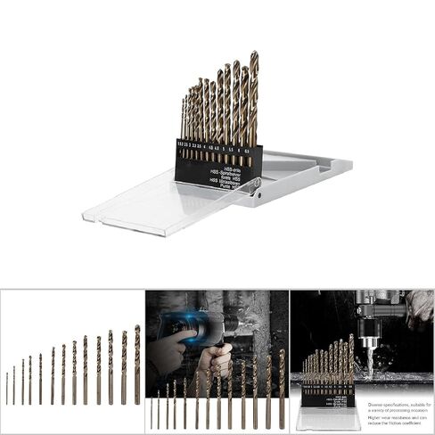 13pcs M35 Twisted Drill Bits, High Speed Steel Drill Tool in Saudi Arabia
