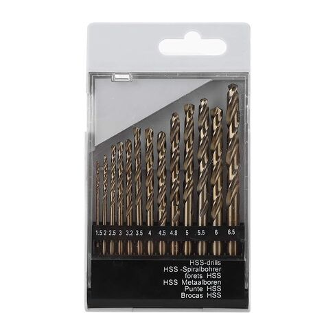 13pcs M35 Twisted Drill Bits, High Speed Steel Drill Tool in Saudi Arabia