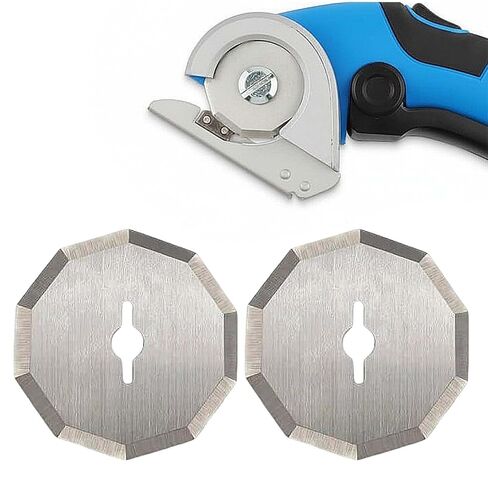 شفرات دوارة بديلة متوافقة مع شفرة القطع طراز Worx WX2300 Zipsnip RC2600K، RC2601، RC2602، WX080L، WX082L، حياة جديدة للمقص اللاسلكي WA2300 4V ZipSnip الباهت (2) in Kuwait