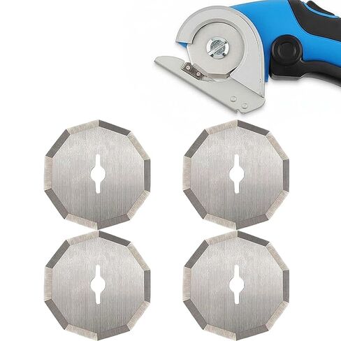 شفرات دوارة بديلة متوافقة مع شفرة القطع طراز Worx WX2300 Zipsnip RC2600K، RC2601، RC2602، WX080L، WX082L، حياة جديدة للمقص اللاسلكي WA2300 4V ZipSnip الباهت (2) in Kuwait