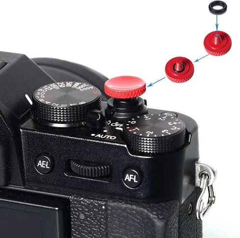 واقي شاشة X-T30 III لهاتف Fujifilm Fuji X-T30 III، غطاء من الزجاج المقسى المضاد للخدش، غطاء مستوى زر تحرير معدني أحمر in Saudi Arabia