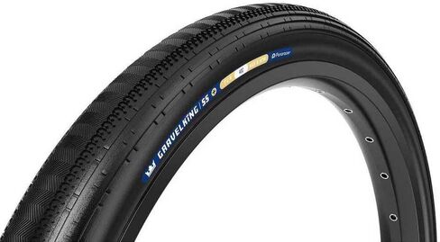 Panaracer GravelKing SS Tire - 700 x 28, Clincher, Folding, Black in Kuwait