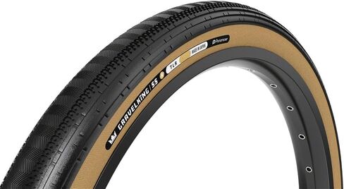 Panaracer GravelKing SS Tire - 700 x 28, Clincher, Folding, Black in Kuwait