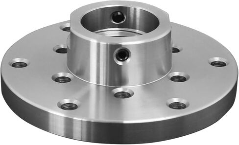 4 "غطاء مخرطة النجارة ، غطاء فولاذي لمخرطة الخشب ، 1-1/4" x8TPI خيط المغزل ، ملحقات مخرطة الخشب in Kuwait