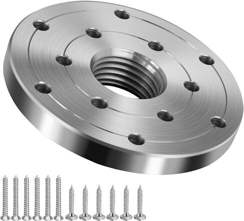 4 "غطاء مخرطة النجارة ، غطاء فولاذي لمخرطة الخشب ، 1-1/4" x8TPI خيط المغزل ، ملحقات مخرطة الخشب in Kuwait