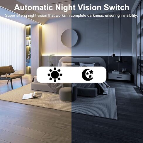 كاميرا ZHENHAN 1440P HD Mini WiFi Security - مراقبة داخلية لاسلكية قابلة لإعادة الشحن للحيوانات الأليفة / المنزل / المكتب مع كشف الحركة، رؤية ليلية، بطارية 100 يوم، تخزين سحابي / SD والتحكم في التطبيقات (أسود) in Kuwait