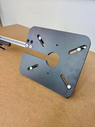 Woodhaven 3270 Adjustable Circle Cutting Jig for Fullsize Routers | Precision Woodworking Tool for Perfect Circles from 3/4" to 108" in Diameter | Made in USA in Saudi Arabia
