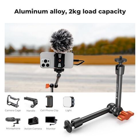 K&F CONCEPT Matte Box & Magic Arm Clamp Kit in Saudi Arabia
