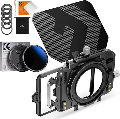 K&F Matte Box & 82mm Variable ND2-400 Filter Set in Saudi Arabia