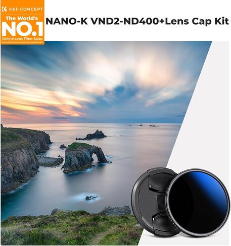 K&F Matte Box & 82mm Variable ND2-400 Filter Set in Saudi Arabia