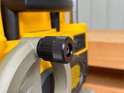 ToolCurve Stubby Knob Compatible with Dewalt DW735 Planer & DW735X (Aluminum, Black) in Saudi Arabia
