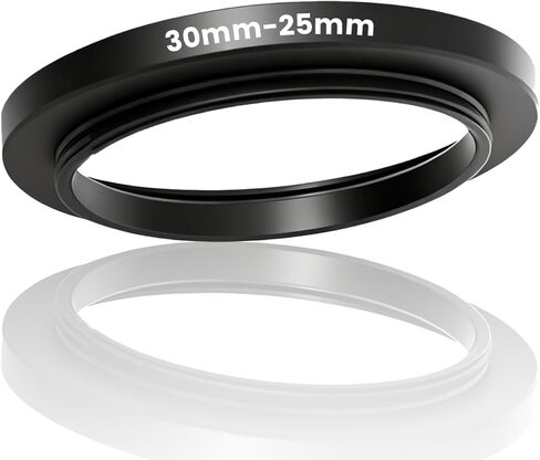86-77mm Step Down Ring Adapter Filter, Metal Camera Lens Filter Adapter Ring Set Universal Black Stepping Rings Fits 86mm Lens to 77mm UV/CPL/ND Filters Hoods Converters in Kuwait
