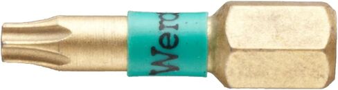 Wera Series 1 867/1 BDC لقمة مطلية بالماس، TORX TX 15 رأس × 1/4 بوصة محرك in Kuwait
