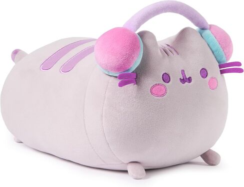 GUND Pusheen Gaming Controller Plush, Squishy Toy, Collectible Plush Toy, Gaming Décor, Stuffed Animal for Ages 8 and Up, Purple, 7" in Kuwait