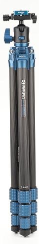 Benro Superslim 1.5 Series Carbon Fiber Tripod with H0P Ball Head – Ultra-Light Travel Tripod Extending to 64.2″, Folded 22.1″, Supports Up to 13.2 lb, Arca-Swiss Quick Release (TSSL18CH0P) in Saudi Arabia