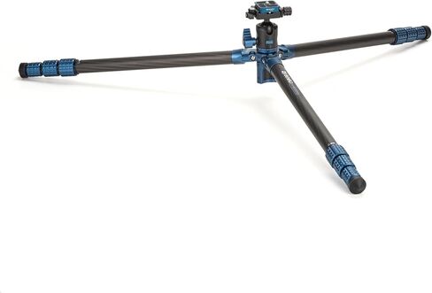 Benro Superslim 1.5 Series Carbon Fiber Tripod with H0P Ball Head – Ultra-Light Travel Tripod Extending to 64.2″, Folded 22.1″, Supports Up to 13.2 lb, Arca-Swiss Quick Release (TSSL18CH0P) in Saudi Arabia