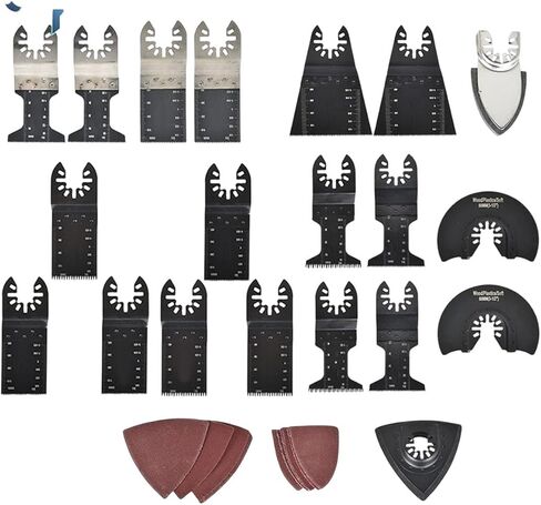 40 حزمة من ملحقات الأدوات المتأرجحة لمنشار الخشب المعدني متعدد المهام in Kuwait