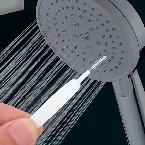 50 Pack Cleaning Brushes - Reusable Small Brushes for Shower Drains, Faucets, Keyboards, Electronics, Jewelry, Stove Burners - Detail Cleaning Kit for Home, Kitchen & Office（White） in Saudi Arabia