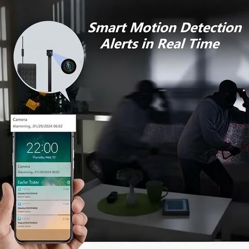 4K لتقوم بها بنفسك وحدة كاميرا صغيرة كاميرا أمان WiFi صغيرة كاميرا مربية لاسلكية صغيرة HD كاميرا تجسس للمنزل داخلي وخارجي in Kuwait